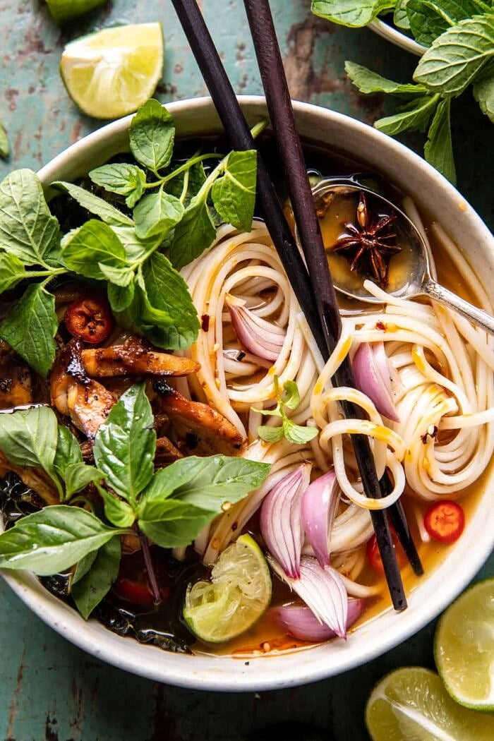 Weeknight Ginger Chicken Pho | halfbakedharvest.com