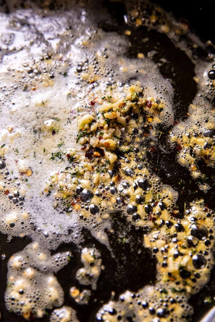 Creamy Parmesan Chicken and Spinach Tortellini | halfbakedhavrest.com