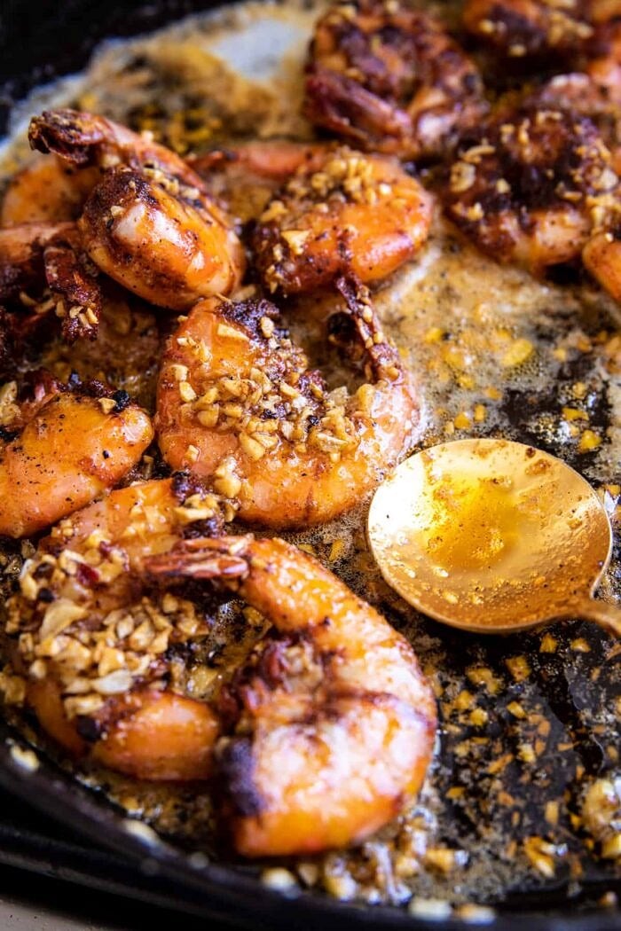 Lemon Garlic Butter Shrimp Special | halfbakedharvest.com