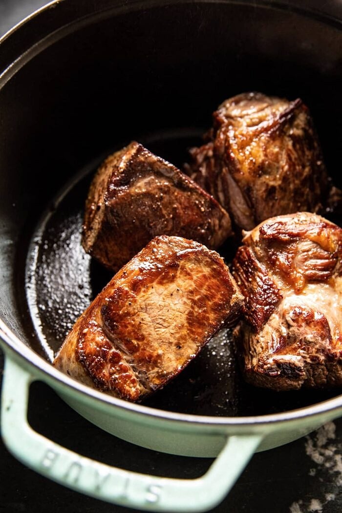 Crispy Braised Chipotle Beef Tacos | halfbakedharvest.com