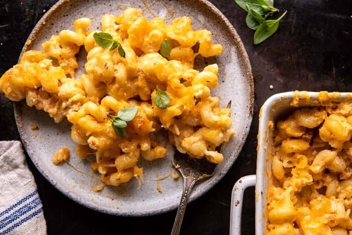 Easy Southern Style Baked Mac and Cheese | halfbakedharvest.com
