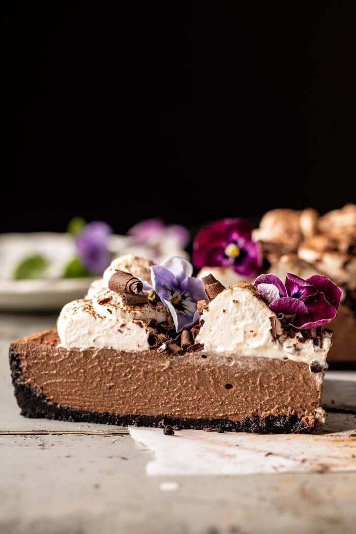 Old Fashioned Chocolate Cream Pie | halfbakedharvest.com