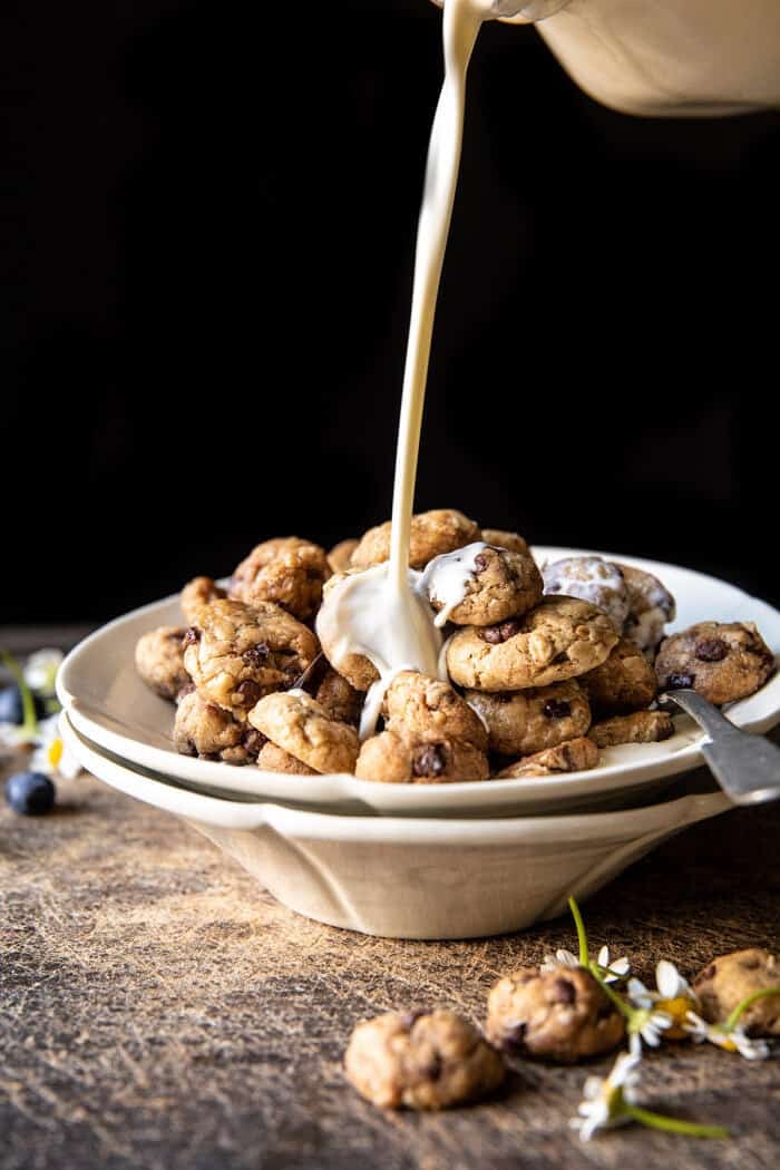 Homemade Oatmeal Chocolate Chip Cookie Crisp Cereal | halfbakedharvest.com