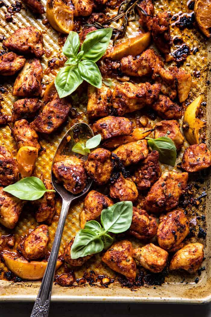 Rosemary Chicken and Avocado Bacon Pitas with Honey Feta Sauce | halfbakedharvest.com