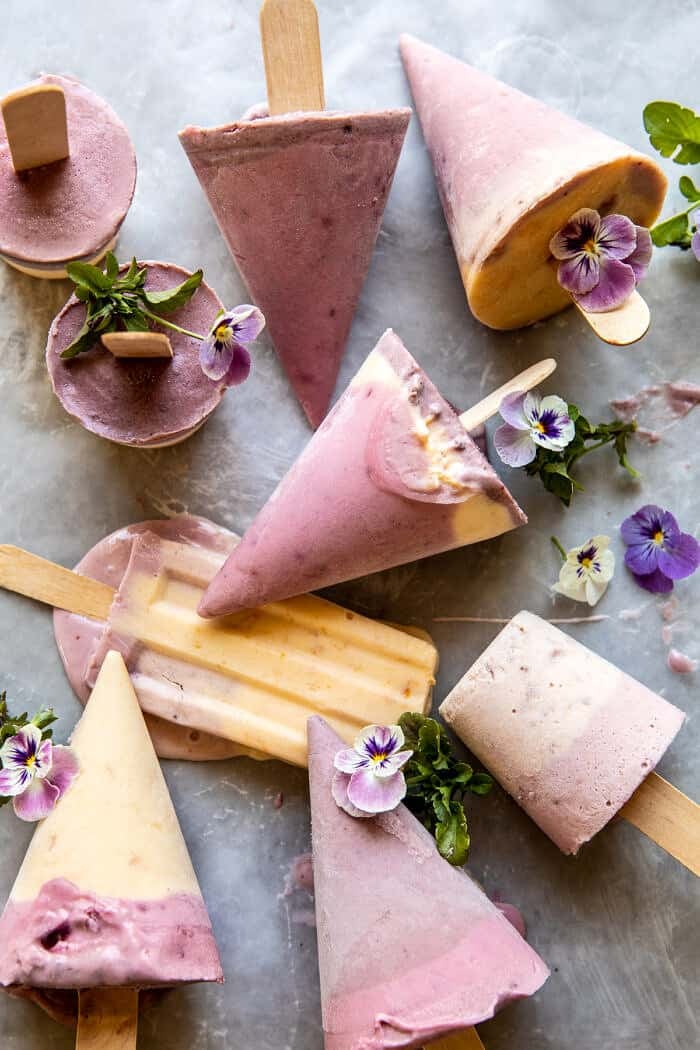 4 Ingredient Creamy Fruit Popsicles | halfbakedharvest.com 4 Ingredient Creamy Fruit Popsicles | halfbakedharvest.com