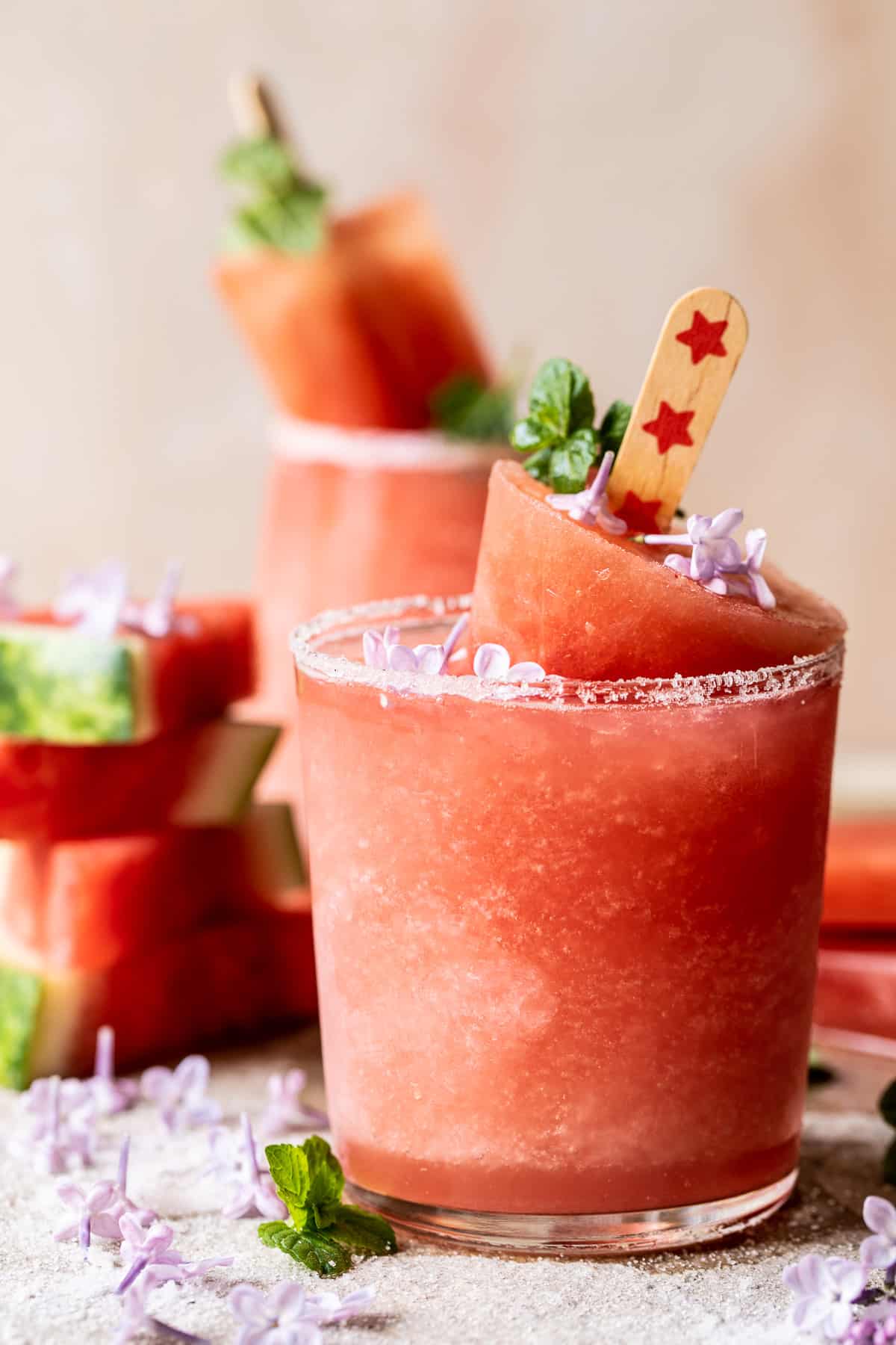 Frosted Watermelon Rosemary Froseฬ | halfbakedharvest.com