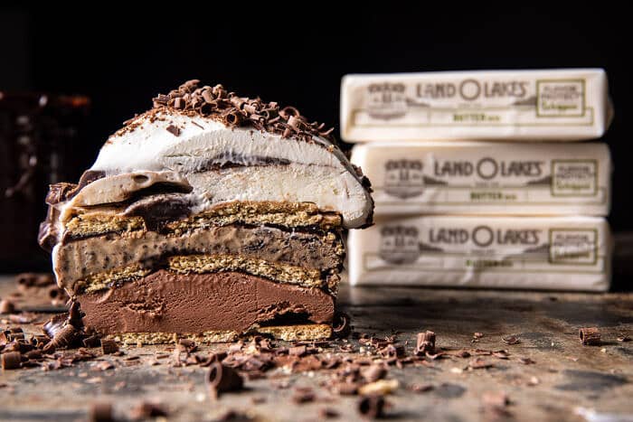 Coffee and Fudge Ice Cream Cake | halfbakedharvest.com