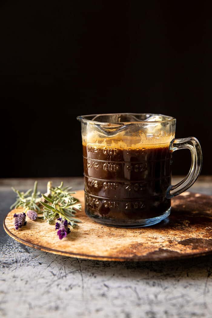 Iced Brown Sugar Latte with Shaken Espresso | halfbakedharvest.com