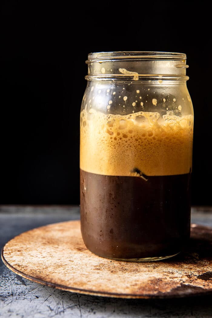 Iced Brown Sugar Latte with Shaken Espresso | halfbakedharvest.com