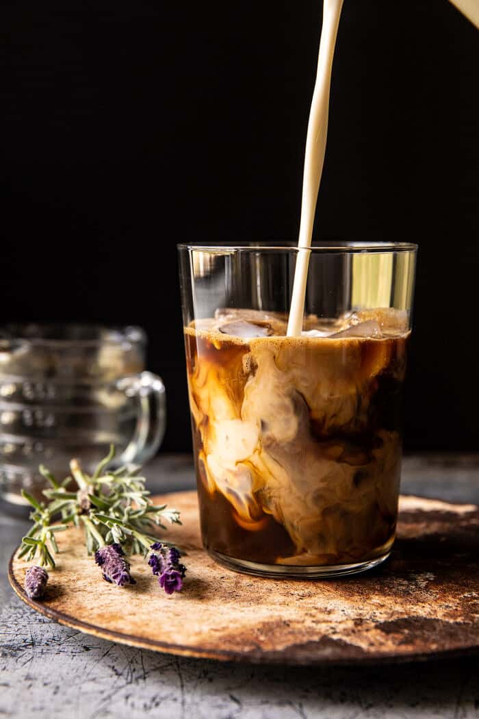 Iced Brown Sugar Latte with Shaken Espresso | halfbakedharvest.com