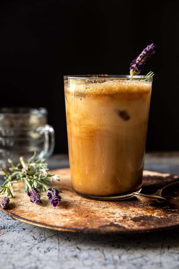 Iced Brown Sugar Latte with Shaken Espresso | halfbakedharvest.com