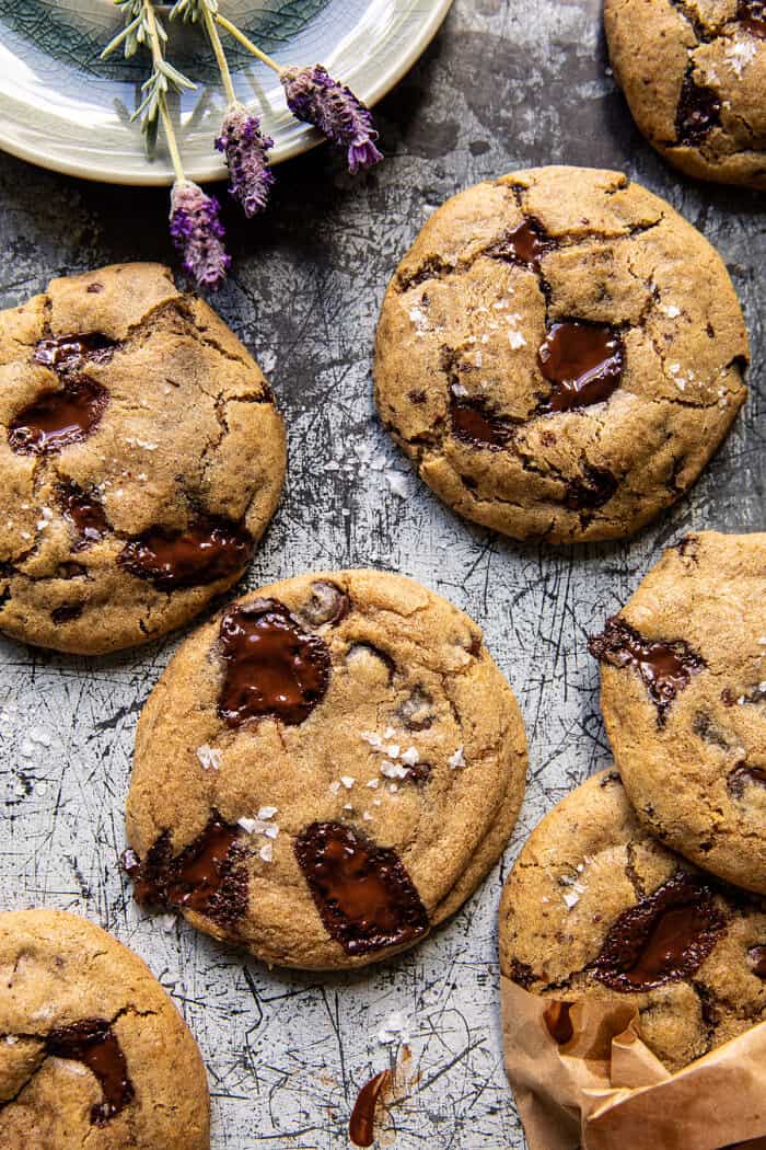 Vegan Double Chocolate Chunk Cookies | halfbakedharvest.com