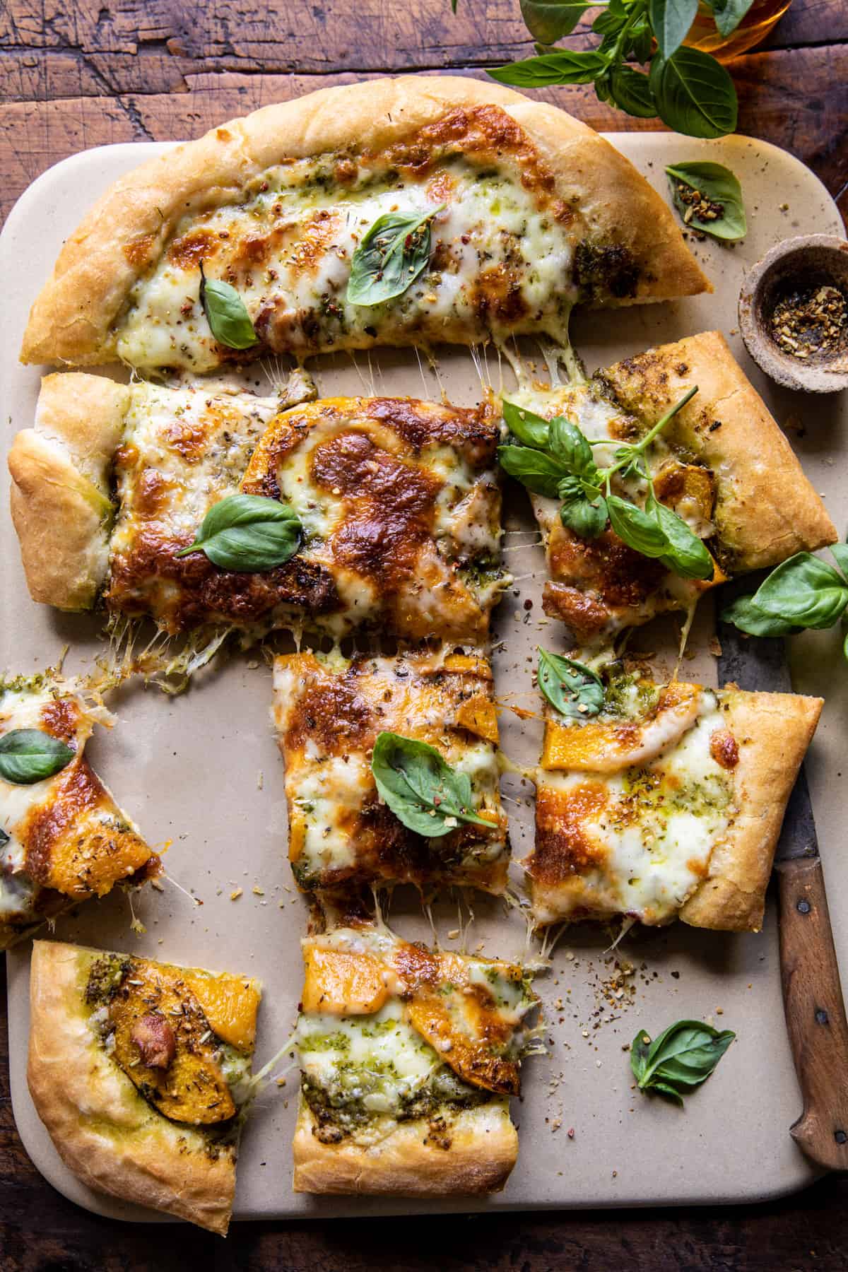Rosemary Roasted Butternut Squash Pizza | halfbakedharvest.com