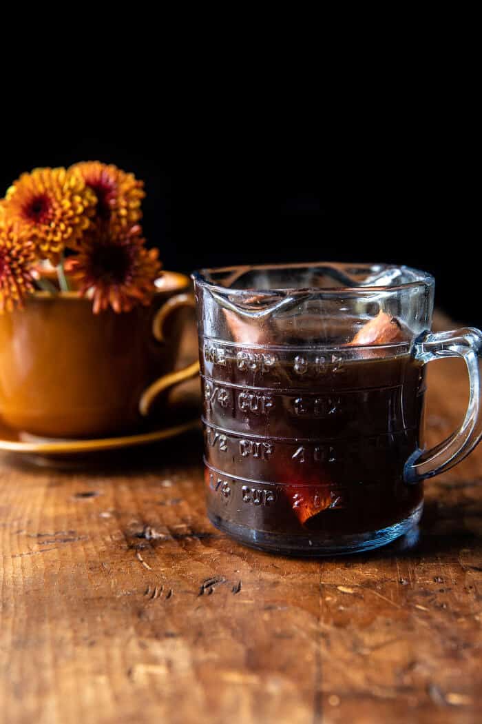 Vanilla Chai Pumpkin Cream Cold Brew | halfbakedhavrest.com