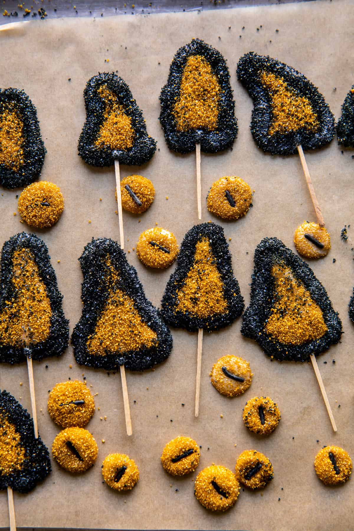 Black Cat Pumpkin Cupcakes | halfbakedharvest.com