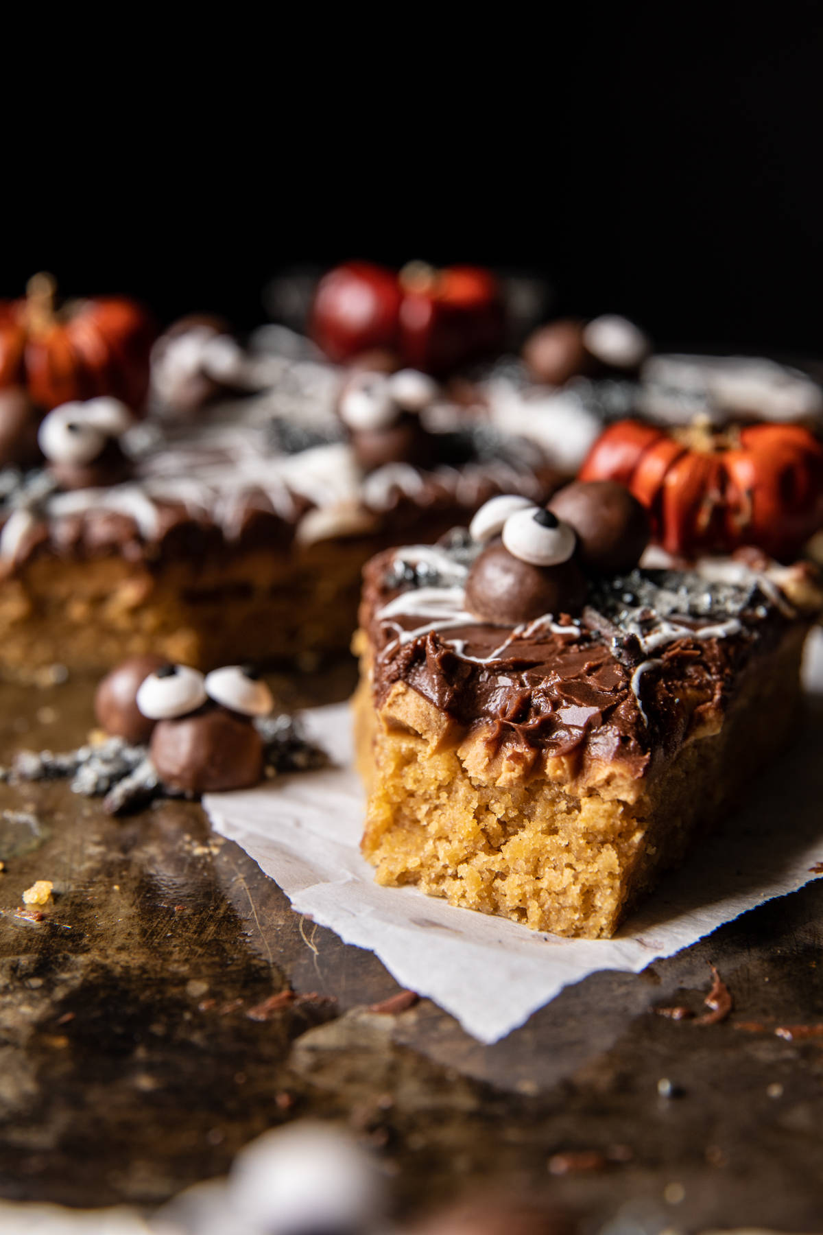 Black Widow Peanut Butter Bars | halfbakedharvest.com