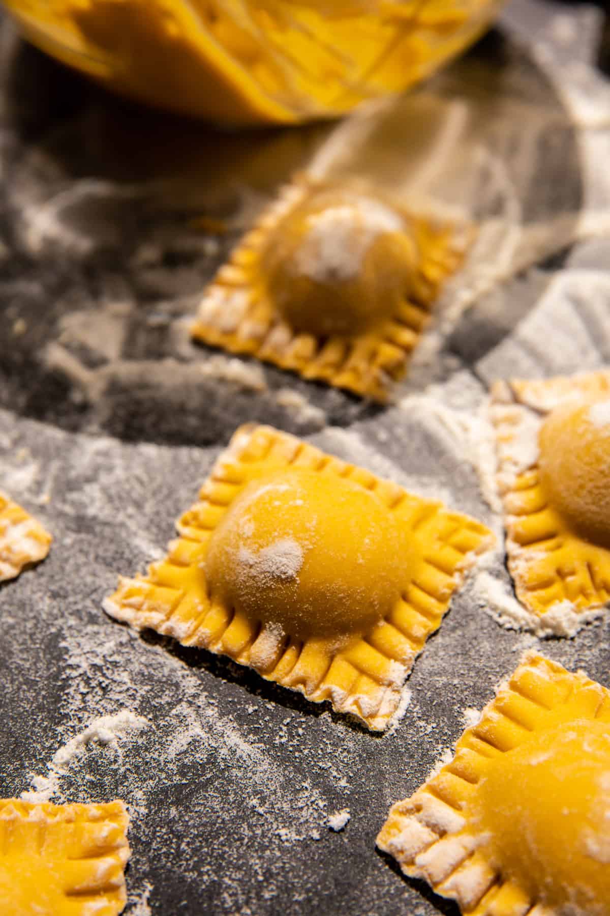 Sage Butter Pumpkin Cheese Ravioli | halfbakedharvest.com
