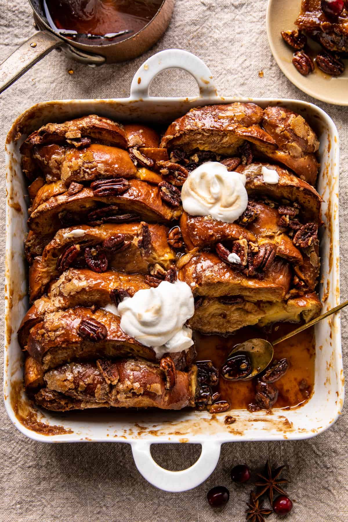 Baked Butter Pecan French Toast | halfbakedharvest.com