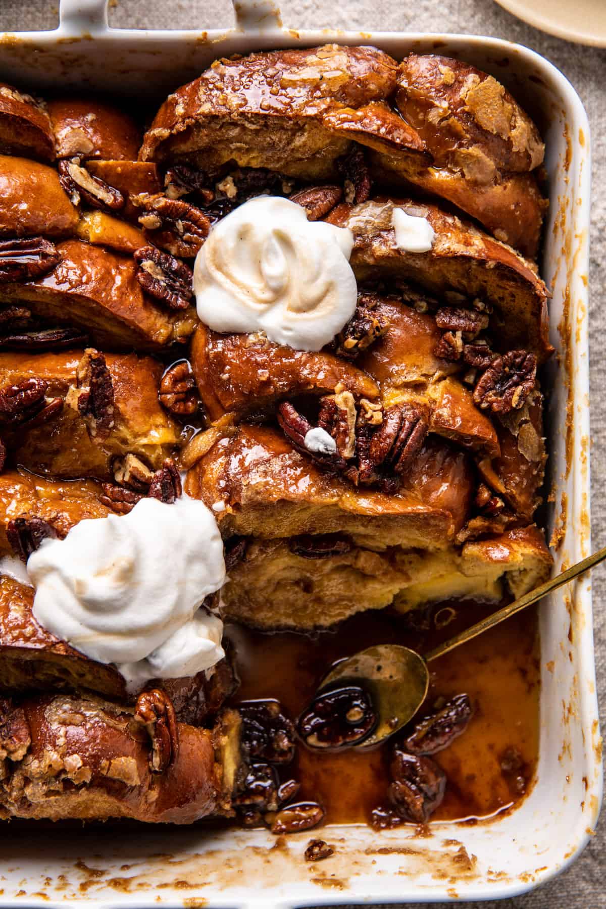Baked Butter Pecan French Toast | halfbakedharvest.com