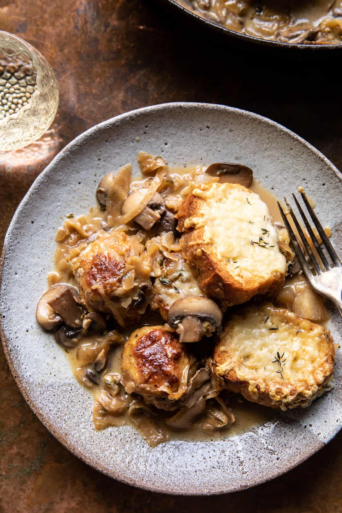 Baked French Onion Meatballs | halfbakedharvest.com