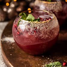 Spicy Pomegranate Ginger Paloma | halfbakedharvest.com