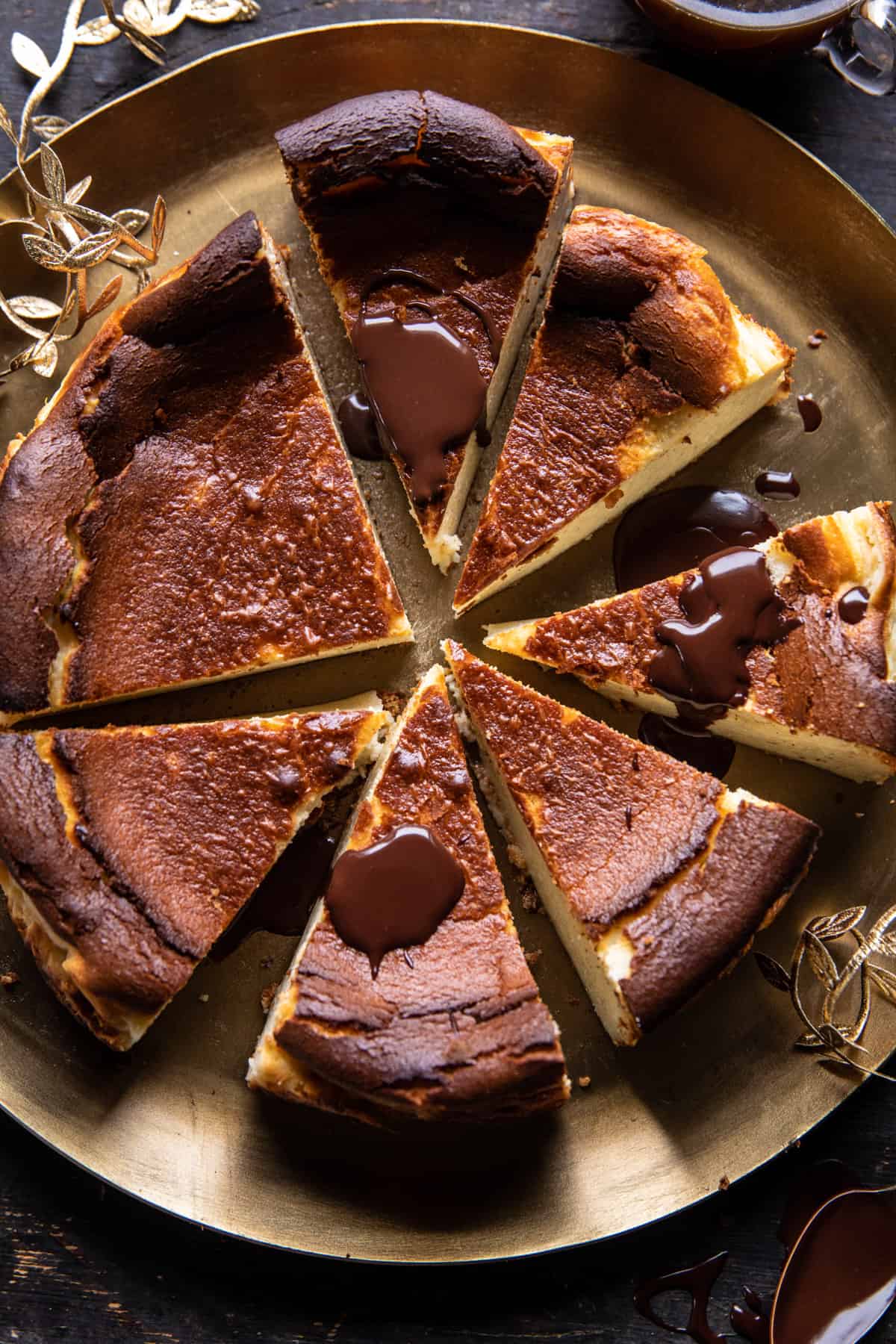 Vanilla Burnt Basque Cheesecake | halfbakedharvest.com