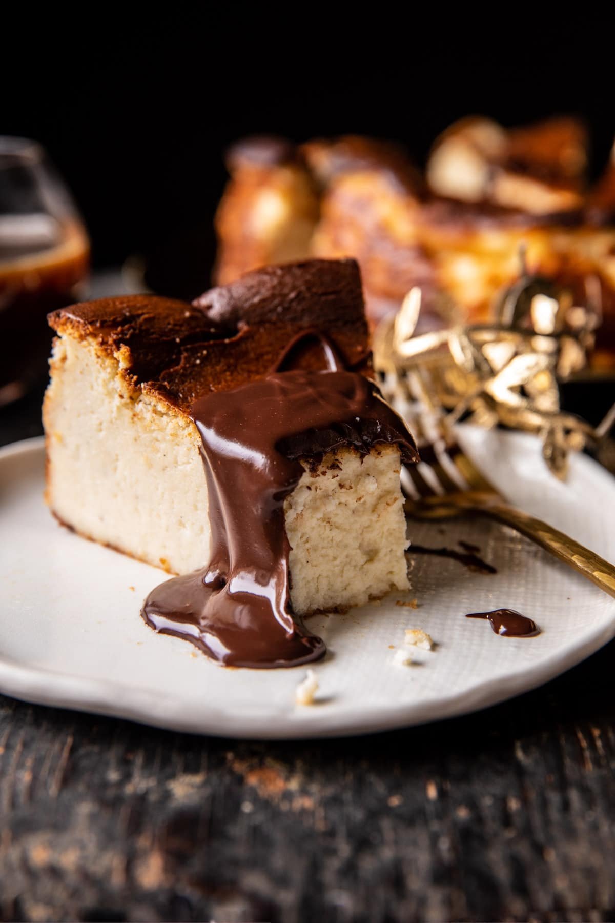 Vanilla Burnt Basque Cheesecake | halfbakedharvest.com