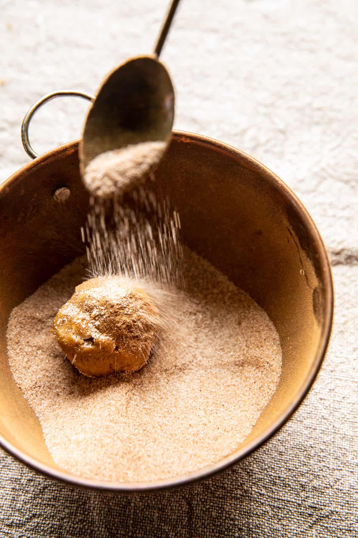 White Chocolate Chai Pumpkin Snickerdoodles | halfbakedharvest.com