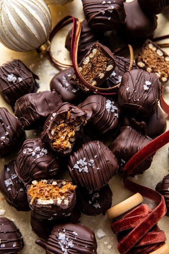 Samoas Pretzel Presents | halfbakedharvest.com