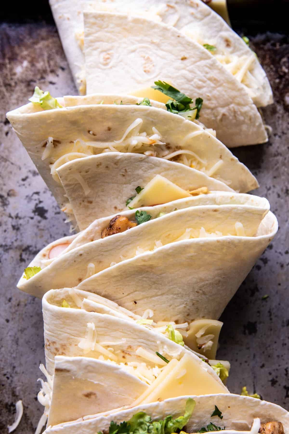 Folded Crispy Cuban Chicken Wraps | halfbakedharvest.com