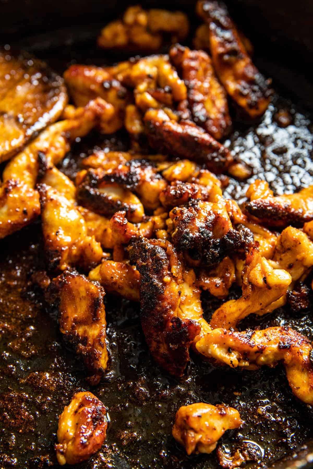 Chili Crisp Chicken Mango Cucumber Rice Bowl | halfbakedharvest.com