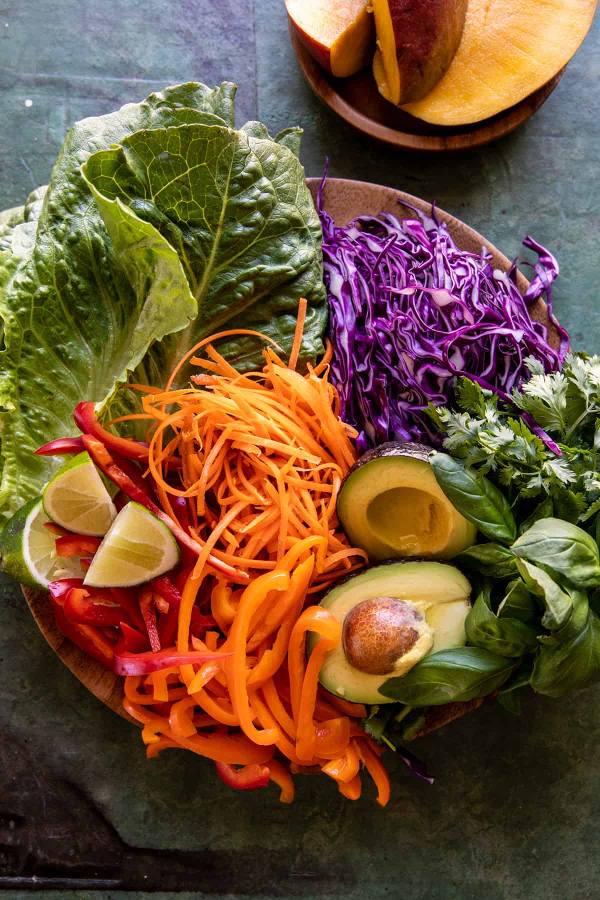 Chili Mango Summer Rolls with Ginger Peanut Sauce | halfbakedharvest.com