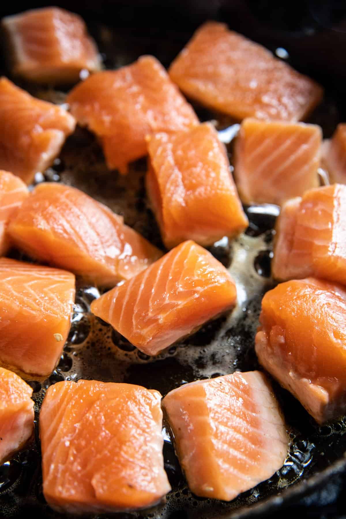 Crispy Honey Ginger Salmon Bowl | halfbakedharvest.com