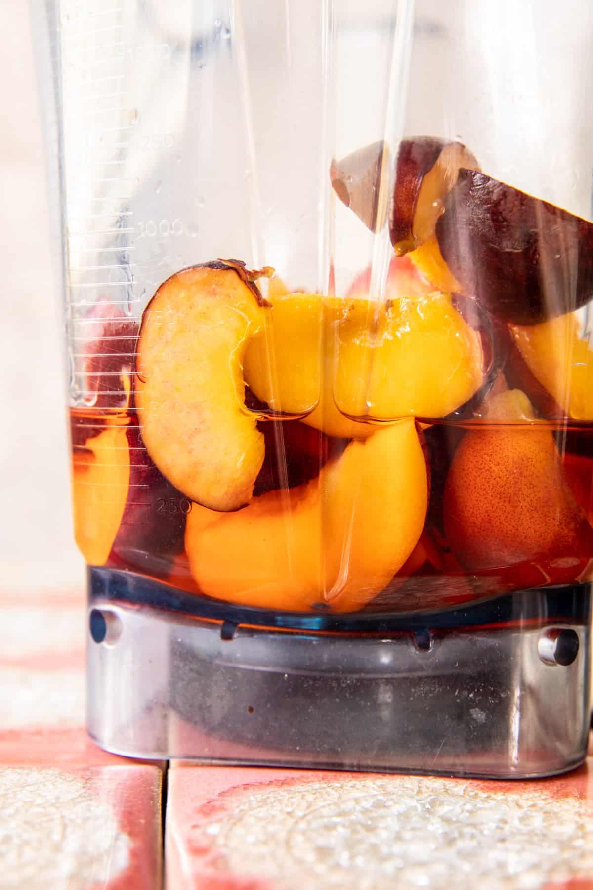 Frozen Aperol Peach Margarita | halfbakedharvest.com