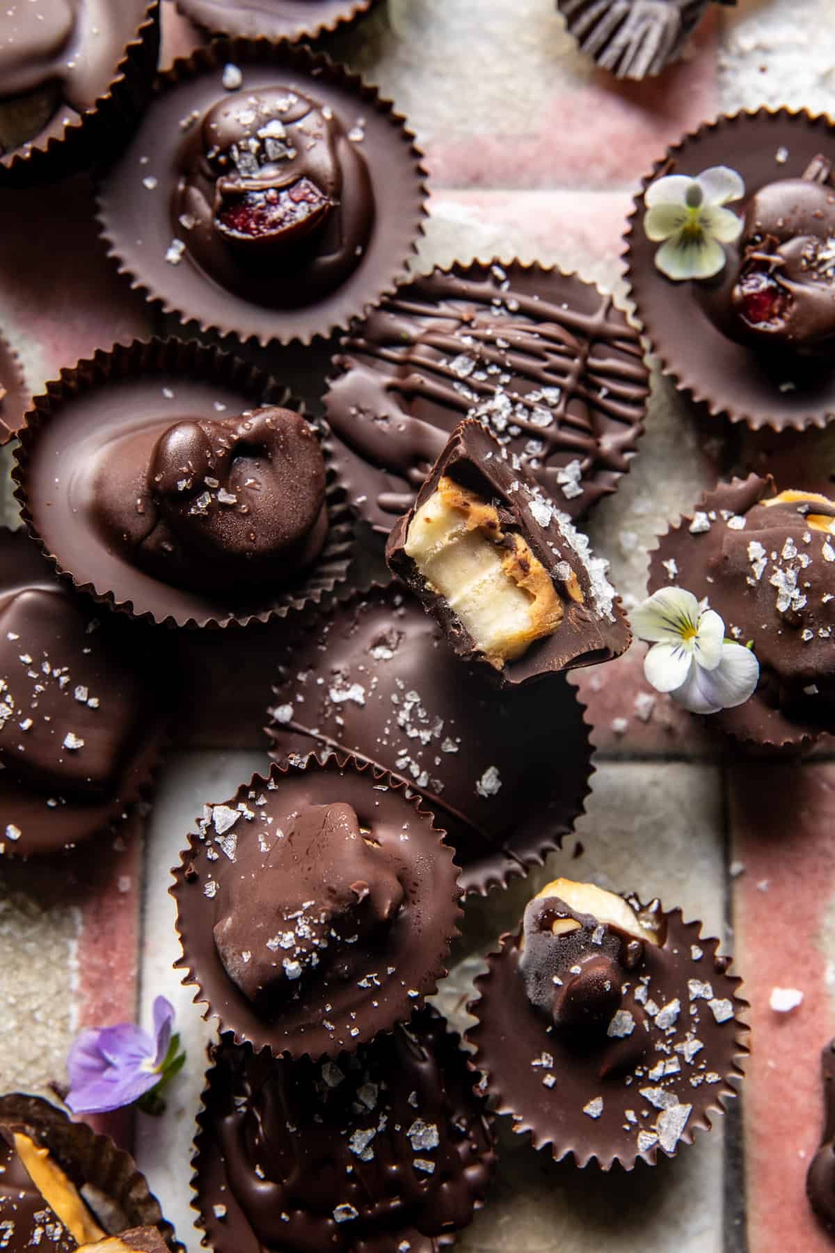 Frozen Chocolate Covered Bananas Bites | halfbakedharvest.com