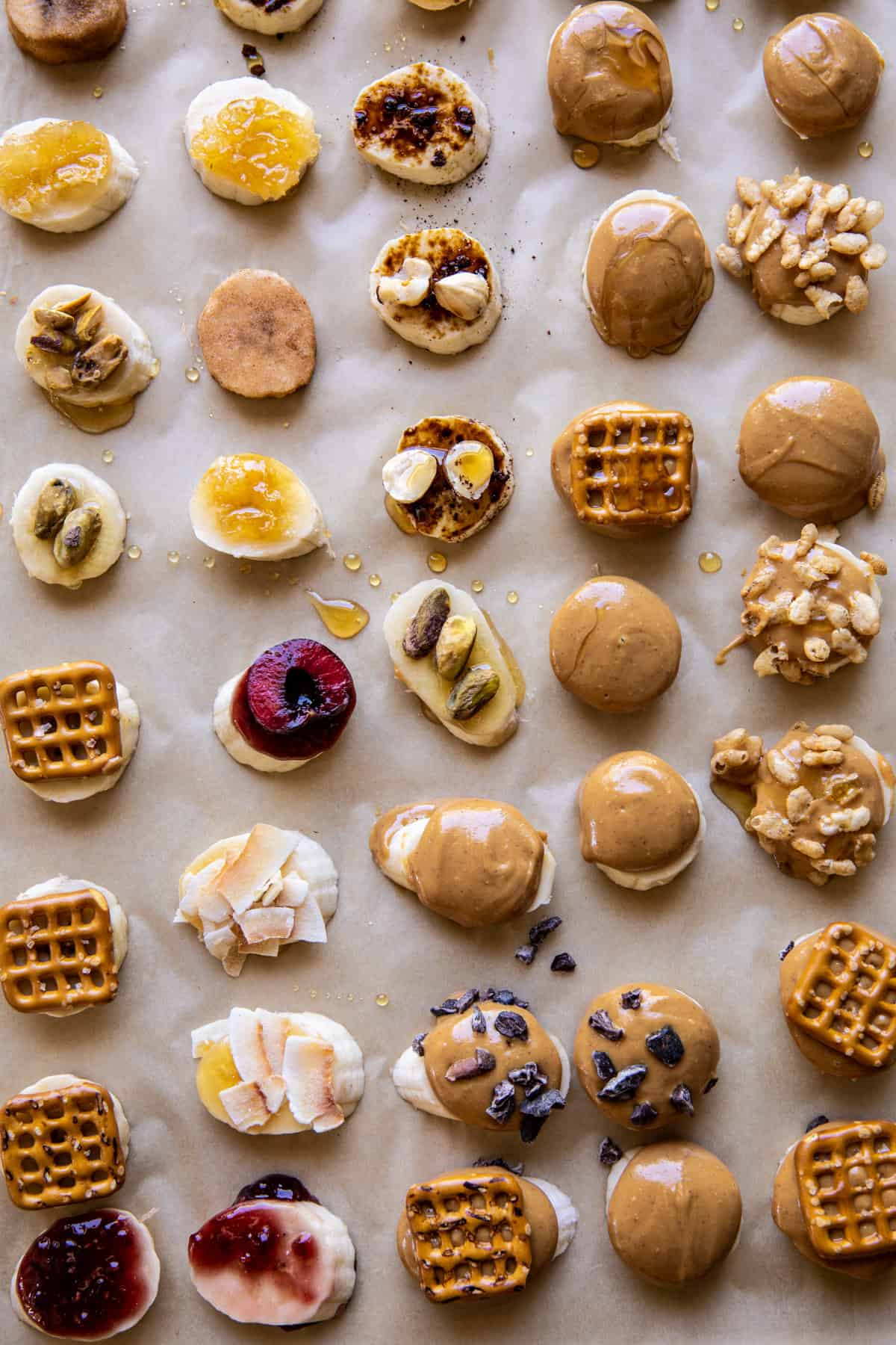 Frozen Chocolate Covered Banana Bites | halfbakedharvest.com