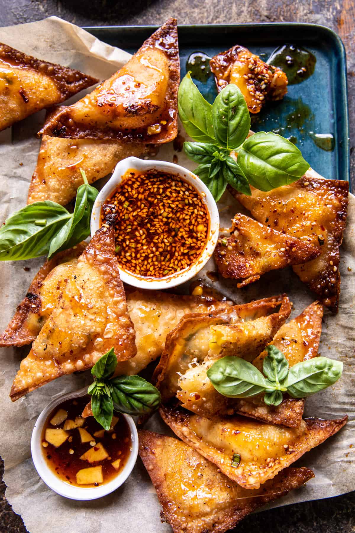 Crispy Sweet Corn Wontons | halfbakedharvest.com