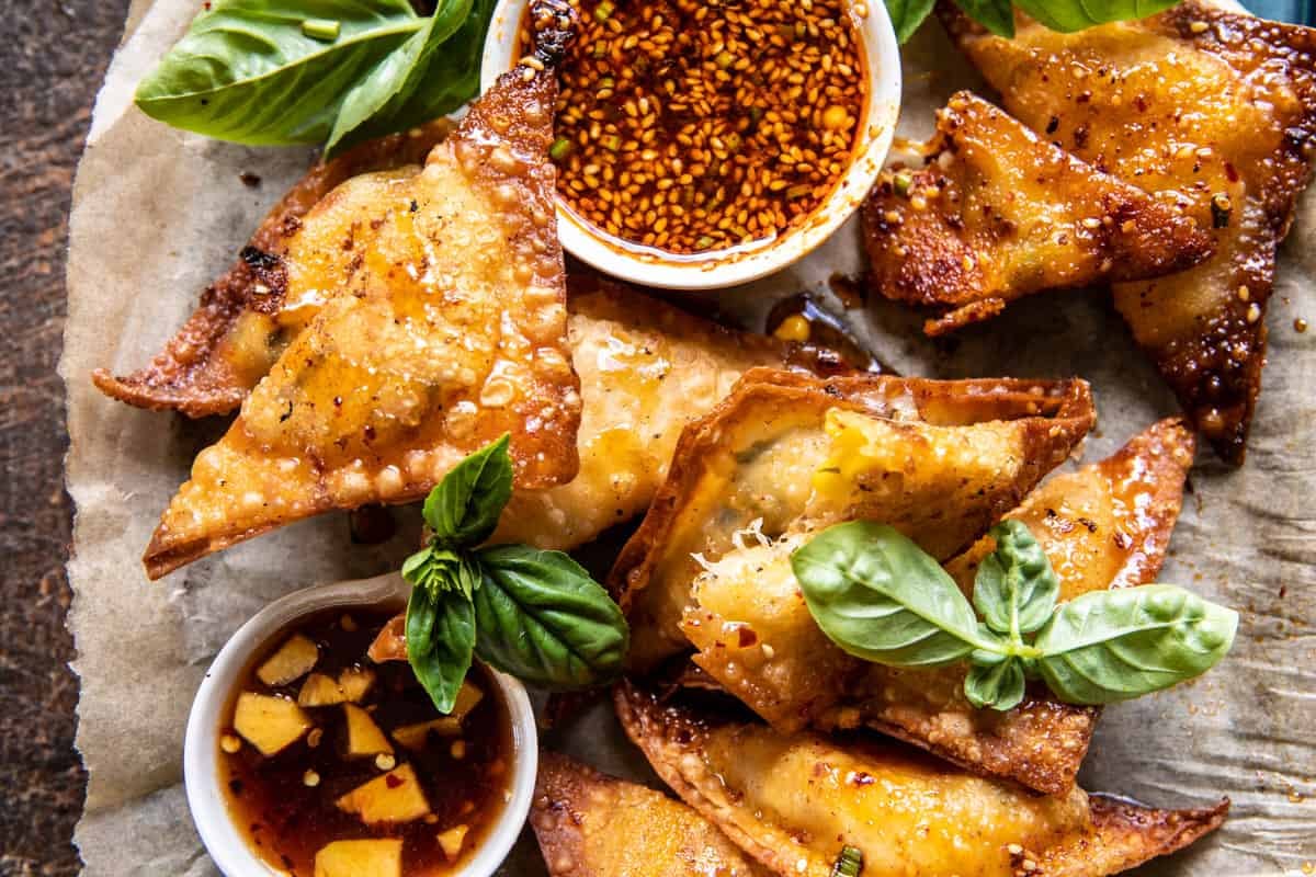 Crispy Sweet Corn Wontons | halfbakedharvest.com