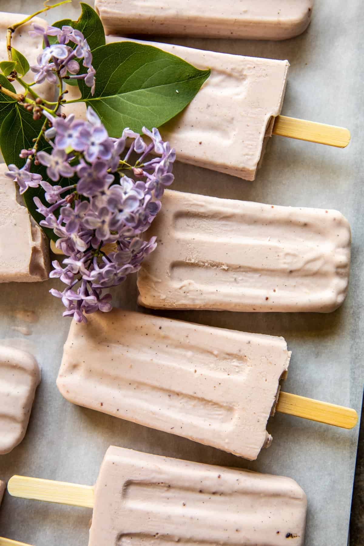 Homemade Strawberry Shortcake Ice Cream Bars | halfbakedharvest.com