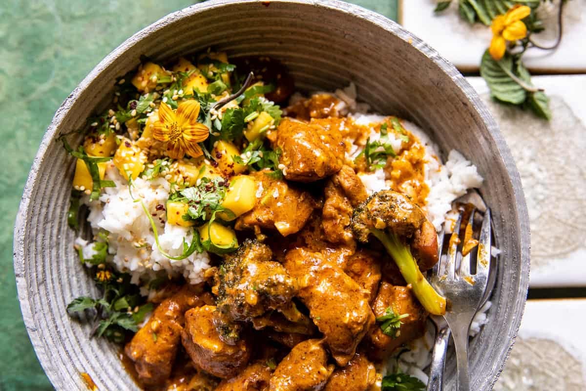 Simple Coconut Chicken Curry | halfbakedharvest.com