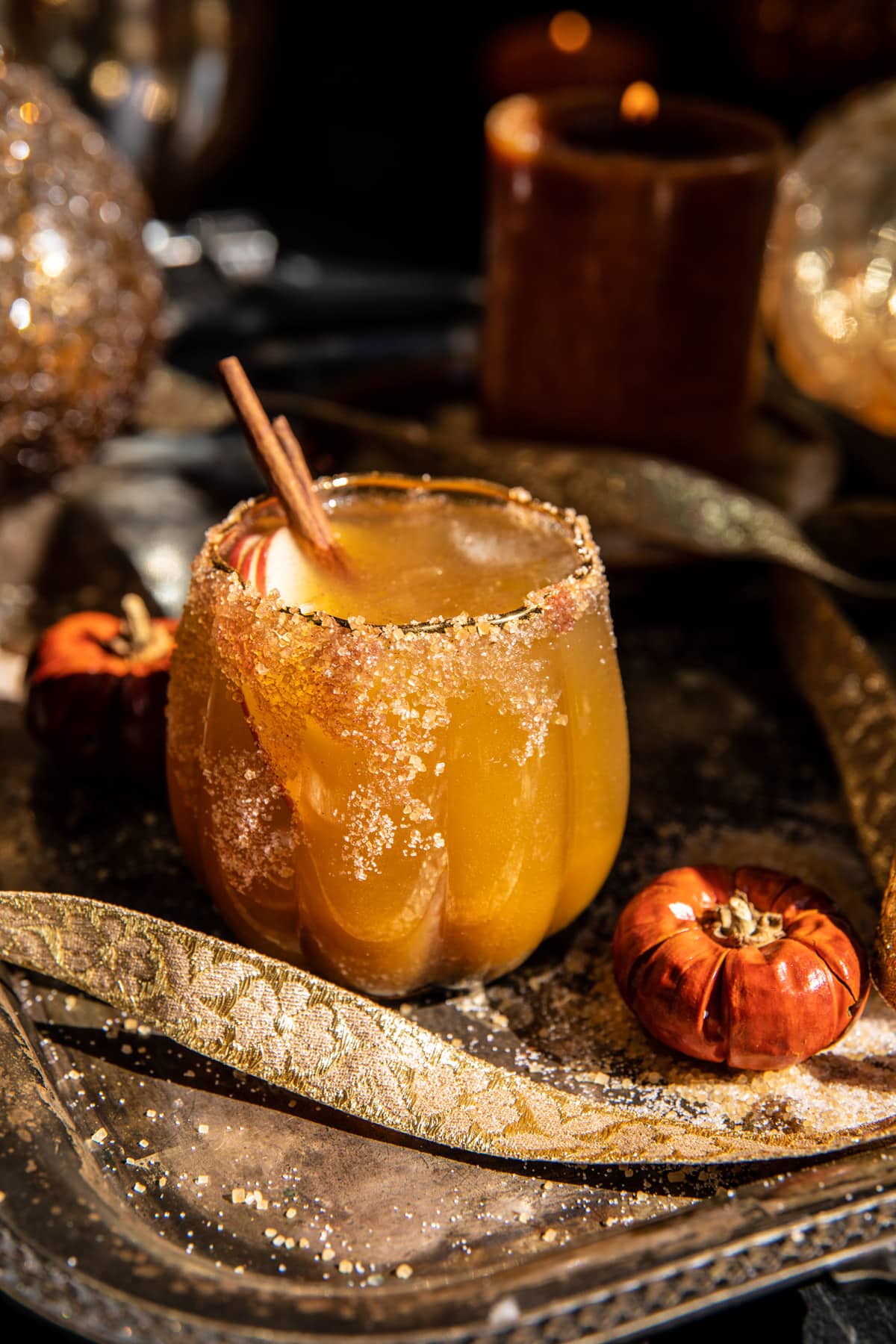 Haunted Pumpkin Patch Margarita | halfbakedharvest.com