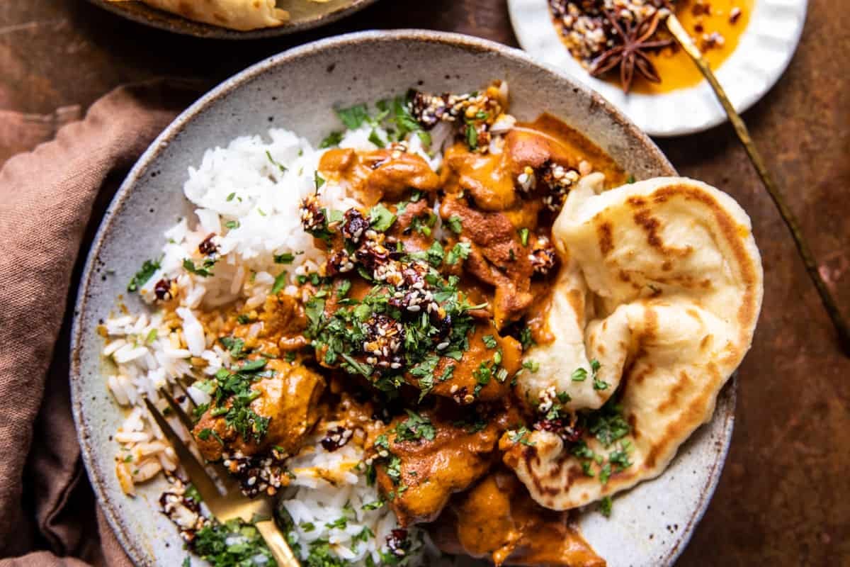 Crockpot Creamy Coconut Chicken Tikka Masala | halfbakedharvest.com