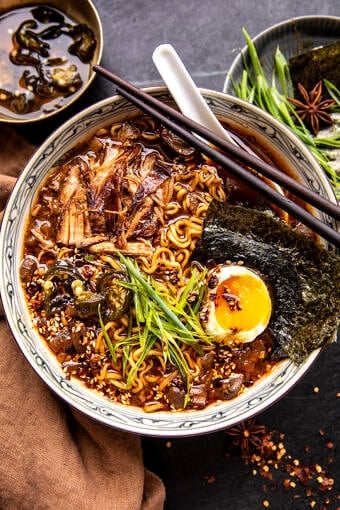 Crockpot Crispy Pork Ramen | halfbakedharvest.com