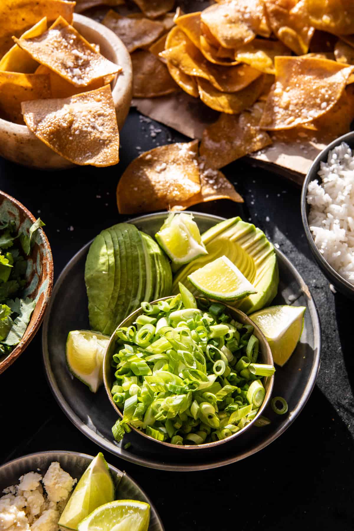 Salsa Verde Chicken and Rice Tortilla Soup | halfbakedharvest.com