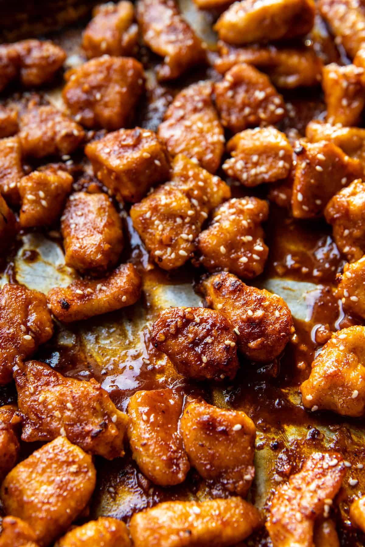 Crispy Sesame Ginger Chicken Tacos | halfbakedharvest.com