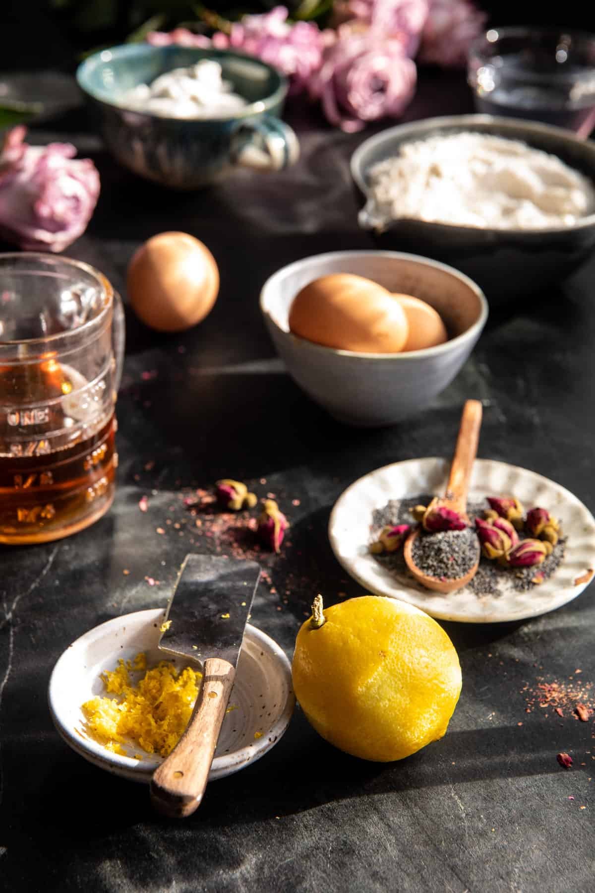 Glazed Lemon Ricotta Poppy Seed Cakes | halfbakedharvest.com