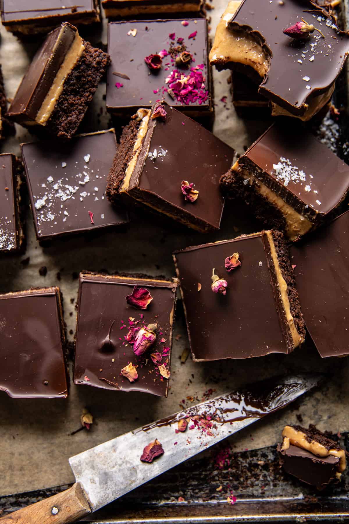 Healthier Buckeye Brownies | halfbakedharvest.com