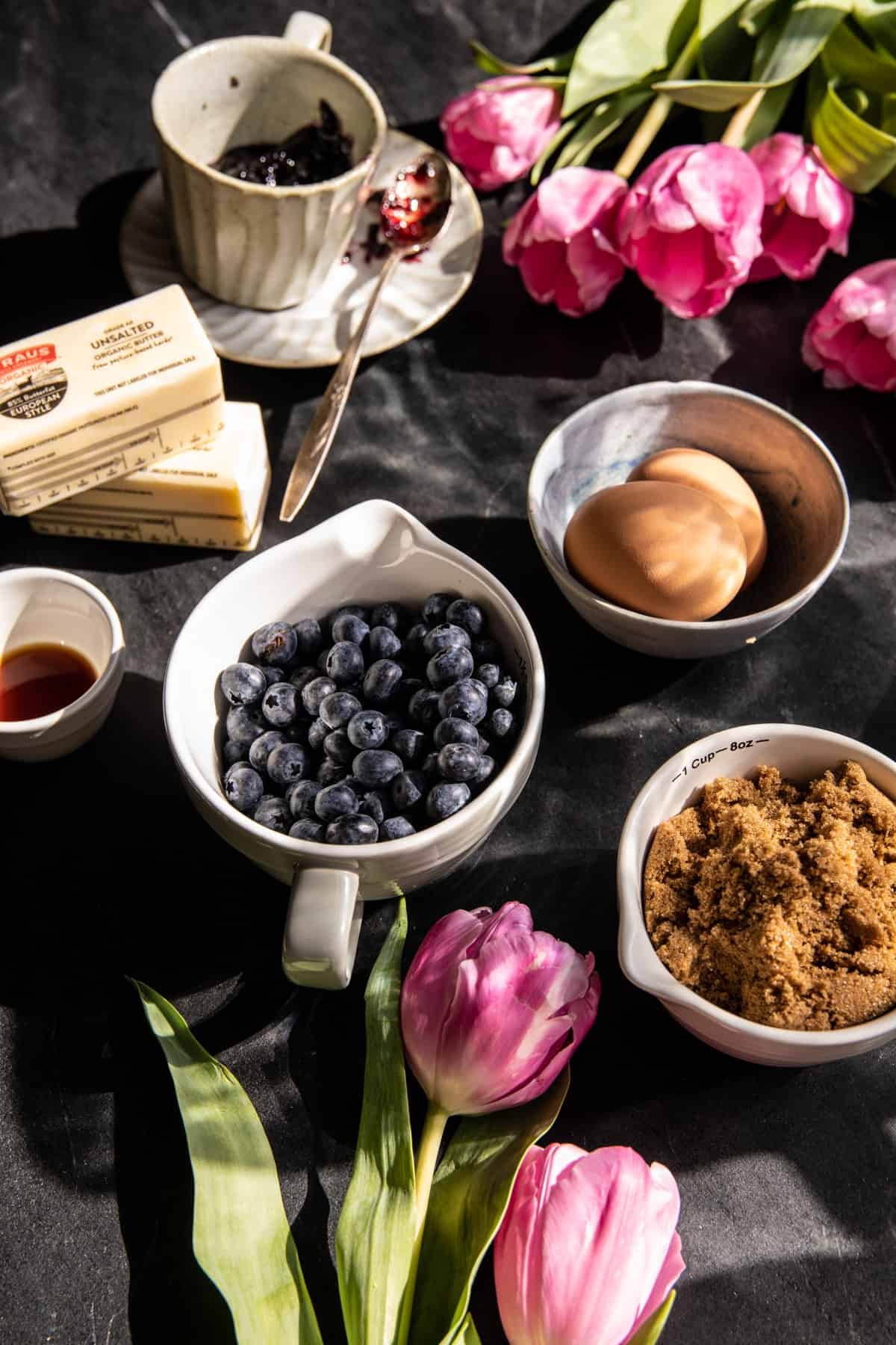 Giant Double Blueberry Muffin Cookie | halfbakedharvest.com