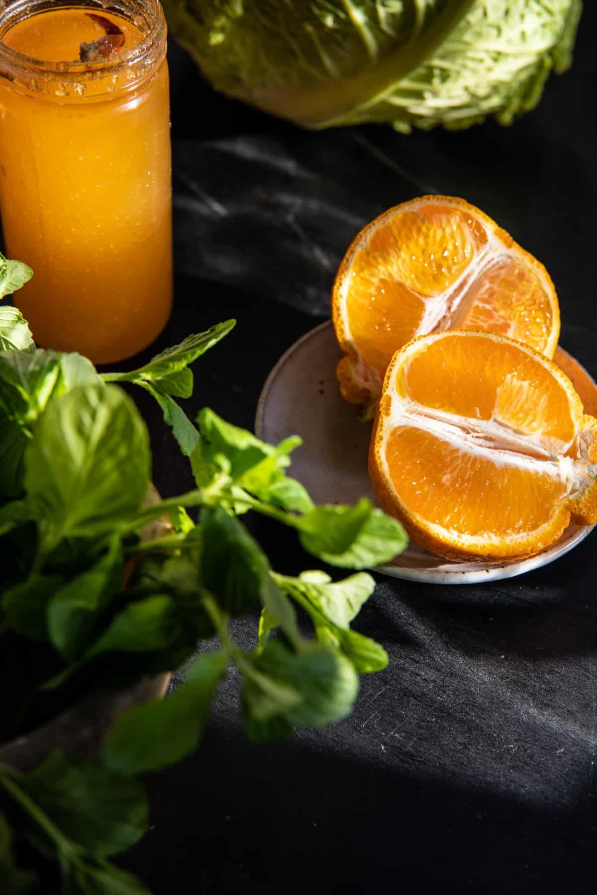 Sesame Ginger Orange Chicken Salad | halfbakedharvest.com