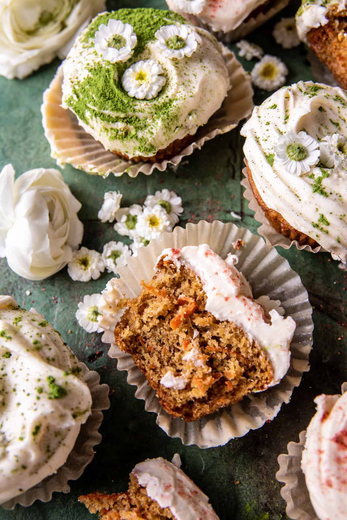 Carrot Cake Cupcakes | halfbakedharvest.com